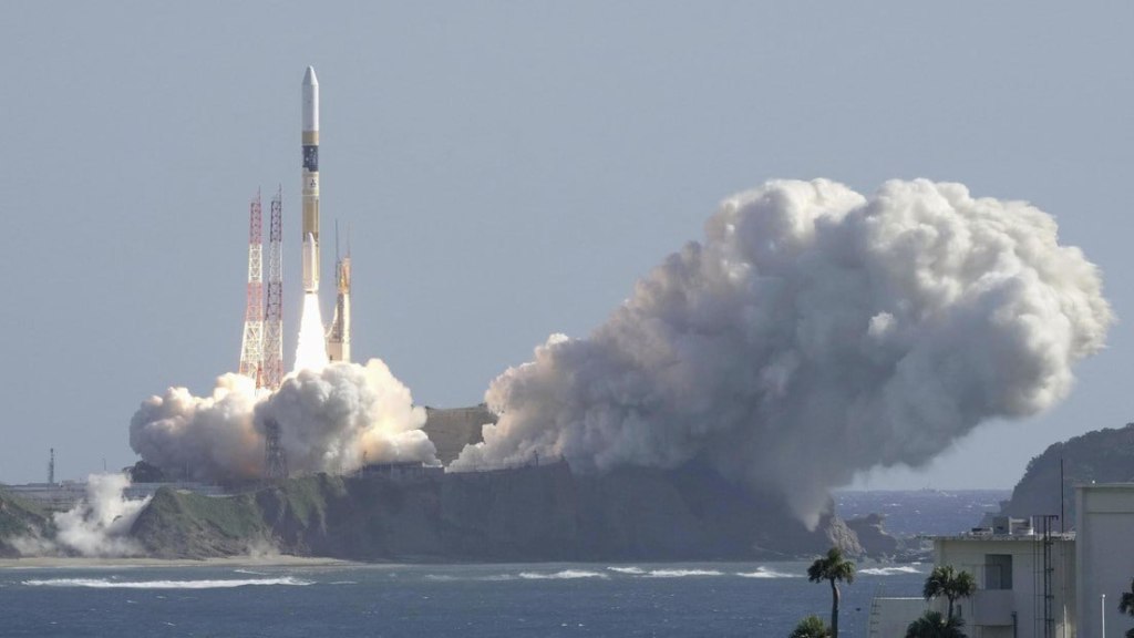 Japón lanza su primer módulo de aterrizaje lunar